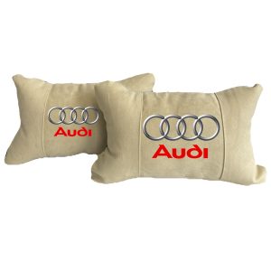 Beige cuscini per auto di lusso in Alcantara – Audi