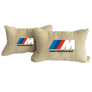 Beige cuscini per auto di lusso in Alcantara – M Performance