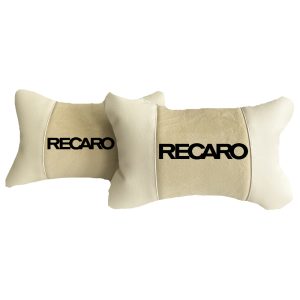 Beige cuscini per auto di lusso in Alcantara e pelle – RECARO