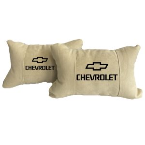 Beige cuscini per auto di lusso in Alcantara – Chevrolet