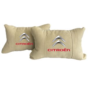 Beige cuscini per auto di lusso in Alcantara – Citroen