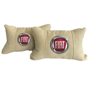 Beige cuscini per auto di lusso in Alcantara – Fiat