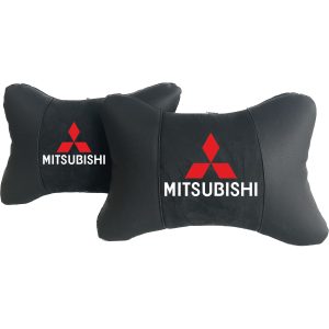 Cuscini per auto di lusso in Alcantara e pelle – Mitsubishi