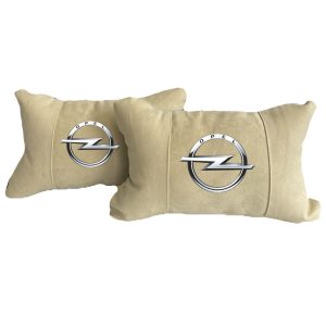 Beige cuscini per auto di lusso in Alcantara – Opel