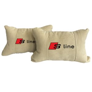 Beige cuscini per auto di lusso in Alcantara – S line