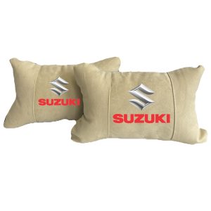 Beige cuscini per auto di lusso in Alcantara – Suzuki