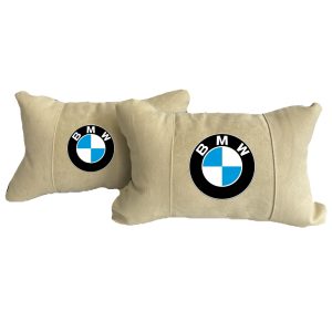 Beige cuscini per auto di lusso in Alcantara – BMW